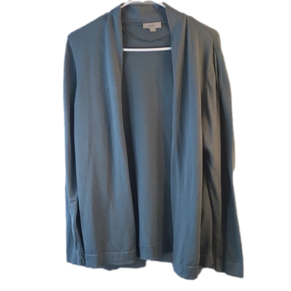 LOFT Sweaters - Loft Outlet Lightweight Sage Green Sweater. Sz XL